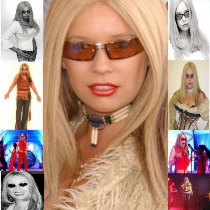 Justine is Anastacia